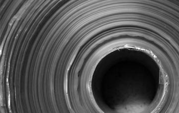 New Pale pvc roof replacement